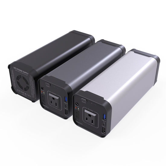 Banco portátil 40000mAh de la energía solar de 150W DC / AC con RoHS, Ce, certificaciones de Kc MSDS