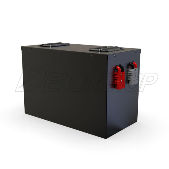 Paquete de batería de 24V 100ah LiFePO4 para sistema de CC Sistema de almacenamiento de energía de barco RV 5kw