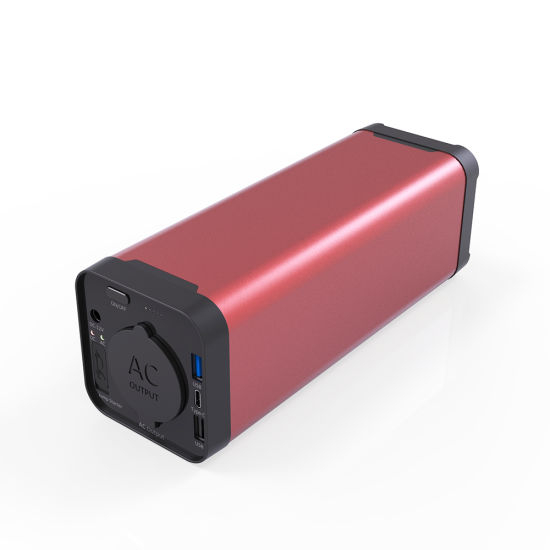 Banco de energía multifuncional AC 220V 40000mAh DC 12V Salida para uso de emergencia