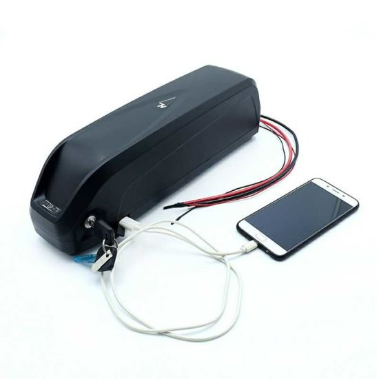 Downtube Hailong 48V 10ah con USB para batería de bicicleta eléctrica