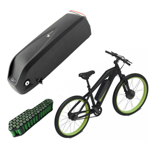 Batería de bicicleta eléctrica 36V 10ah Ebike Batería de tubo inferior Batería de bicicleta eléctrica Batería Hailong W / USB