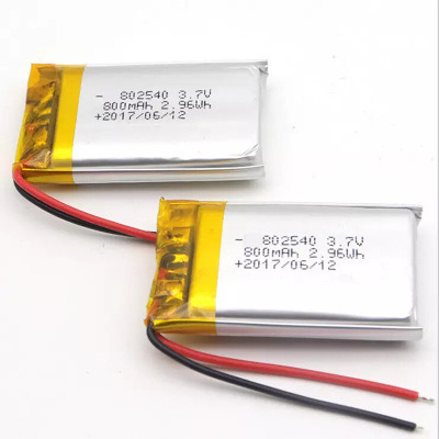 Batería Lipo de 3.7V 800mAh para herramienta eléctrica Célula de batería de polímero de itio 802540