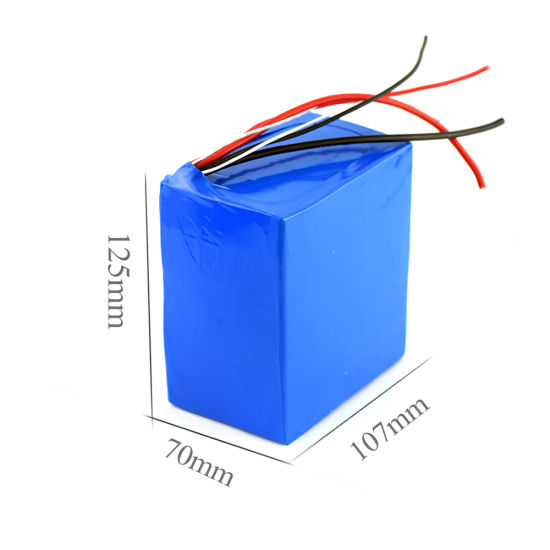 Paquete de batería para scooter eléctrico de iones de litio de 36 V y 10,5 Ah