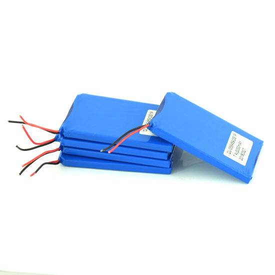 Batería recargable de polímero de litio de 7.4V 3000mAh para productos digitales