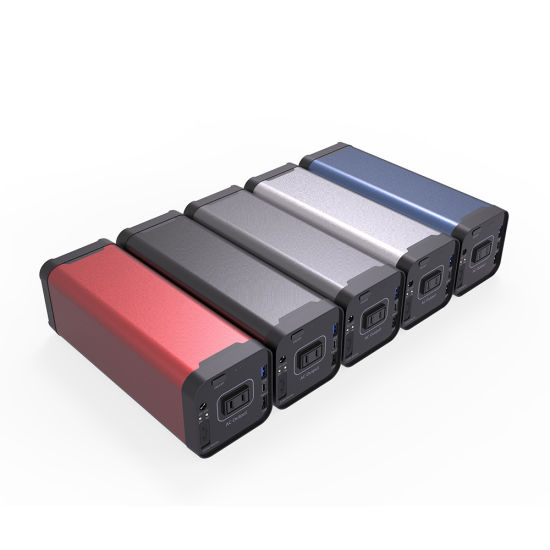 110V 50Hz PSE 40ah 200W Peak Notebook Pd AC Power Bank con multifunción