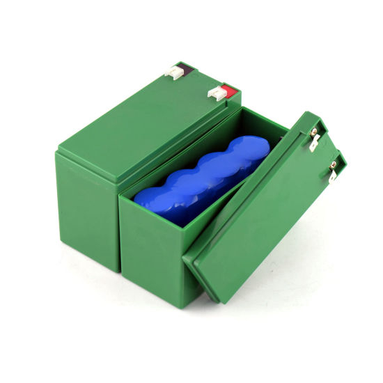 Recargue la caja exterior BMS de la batería de 12V 7ah LiFePO4 para la bicicleta eléctrica