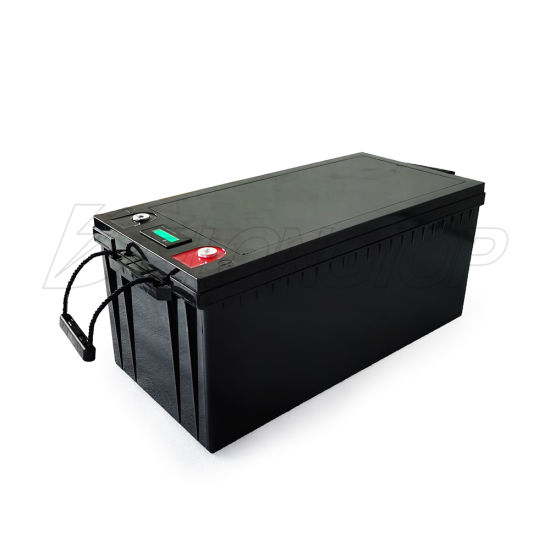 LiFePO4 200ah 12V Paquete de baterías de fosfato de hierro y litio para sistema solar / casa rodante / barco / carritos de golf / automóvil RV