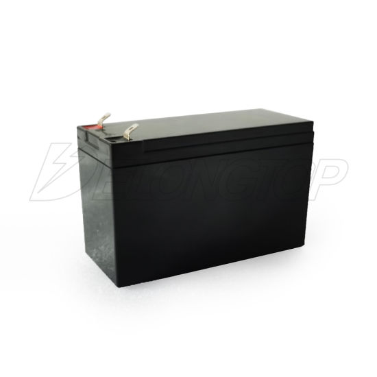 Batería recargable de litio de 12V 7ah LiFePO4 con caja del ABS de los terminales F2