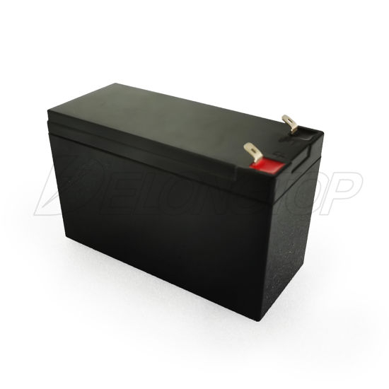 Batería de 12V 7ah LiFePO4 con caja de metal para luz solar
