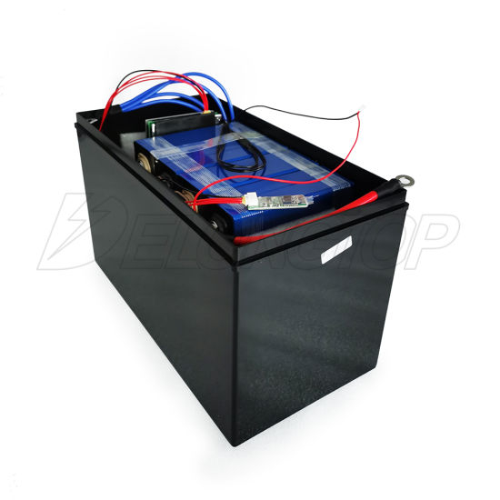 LiFePO4 batería recargable de iones de litio de ciclo profundo de 12 V 120 Ah para vehículos eléctricos solares domésticos / yates / carros de golf