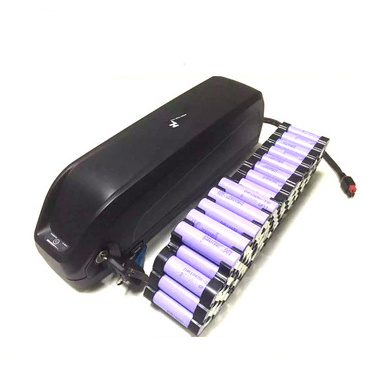 Paquete de baterías de bicicleta eléctrica recargable de 36 voltios 10ah Hailong tipo 18650 de iones de litio