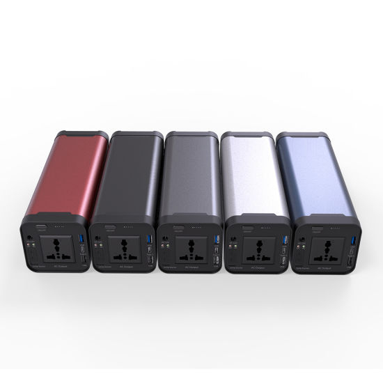 Powerbanks para computadora portátil de alta potencia 40000mAh 110V 220V AC con carga rápida para teléfono inteligente Laptop Car Jump Starter