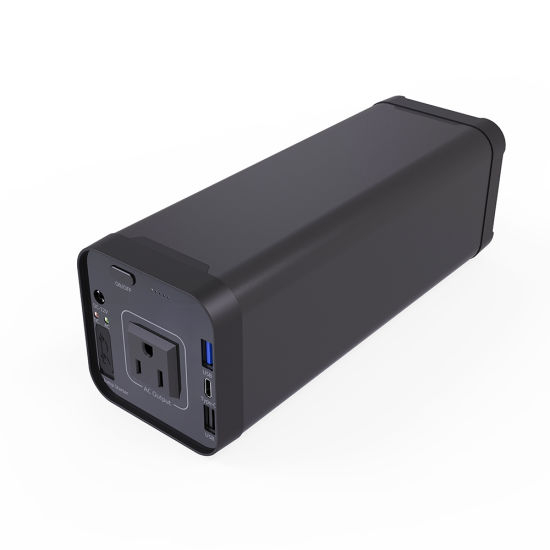 Powerbank 40000mAh de alta capacidad portátil 3.7V portátil doble USB banco de energía con salida CC CA tipo C