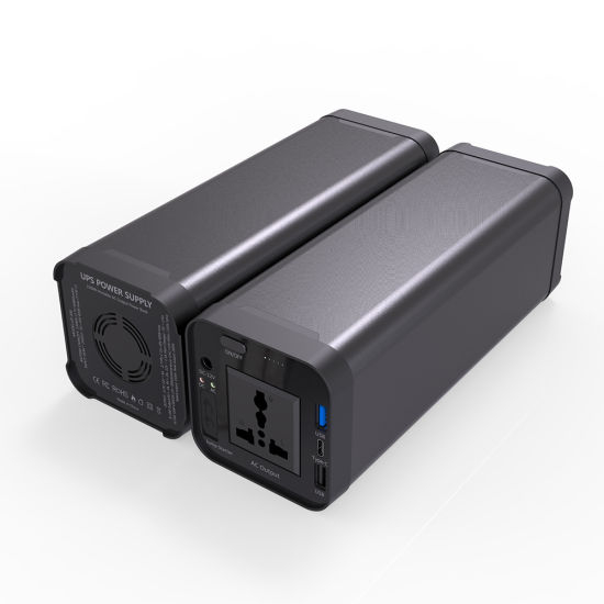 220V AC 200W Peak Car Jump Starter Mini UPS portátil Batería de respaldo 40ah Power Bank