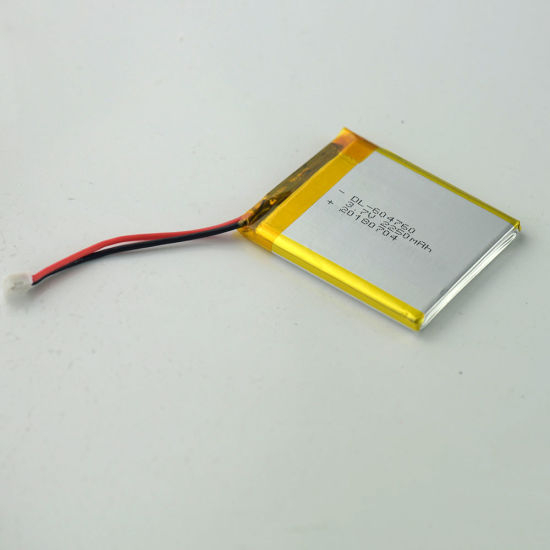 Batería pequeña recargable de litio de 3,7 V para vídeo