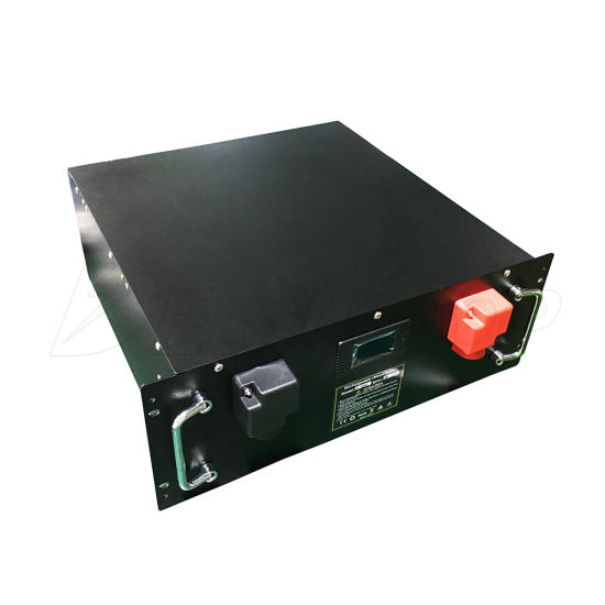 Batería de litio de 48V 100ah LiFePO4 con BMS para la aplicación de comunicación RS485