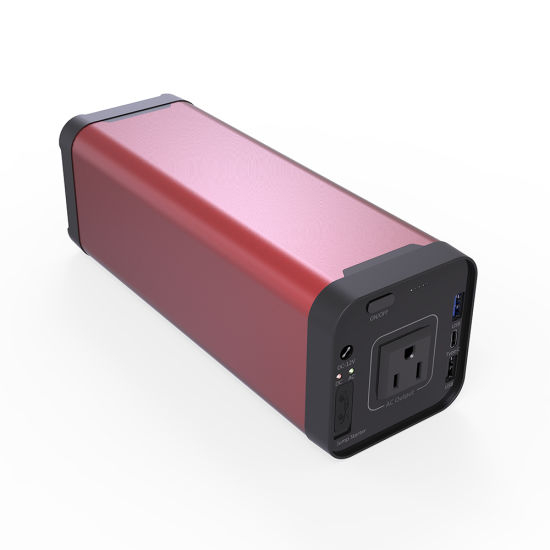 Us Amazon Ebay Portable AC 110V Output Power Bank 40ah Capacidad Mini Power Bank para uso en exteriores