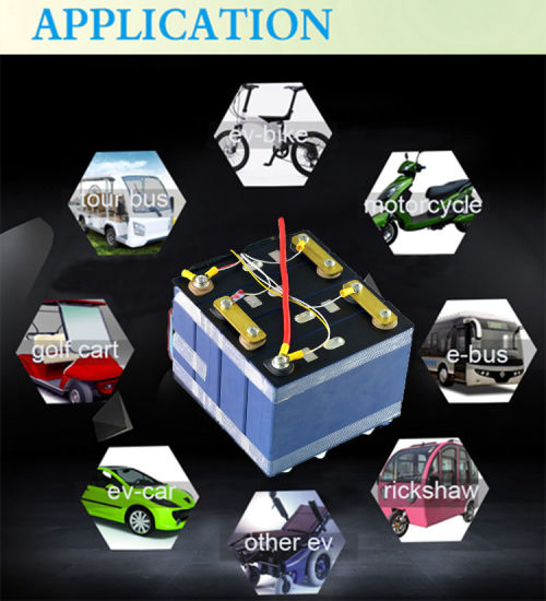 Fosfato de hierro y litio 12V 100ah LiFePO4 Batería para motor de CC / energía solar