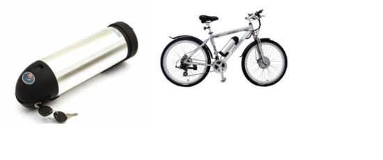 36V 48V 10ah 15ah Tipo de botella de agua Baterías recargables Batería de bicicleta eléctrica