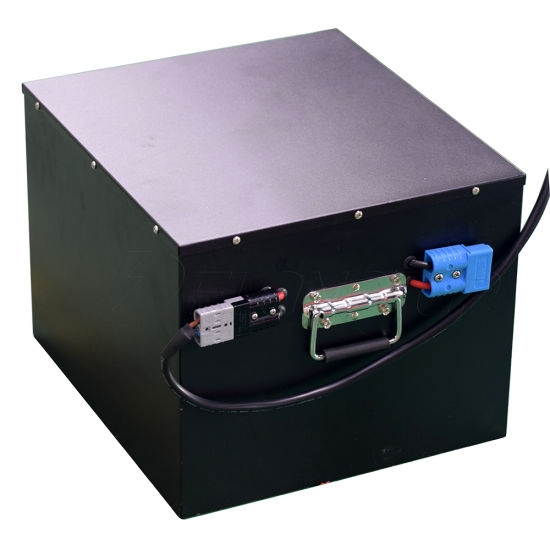 Paquete de baterías de almacenamiento de seguridad de ciclo profundo 72V 100ah LiFePO4 con controlador