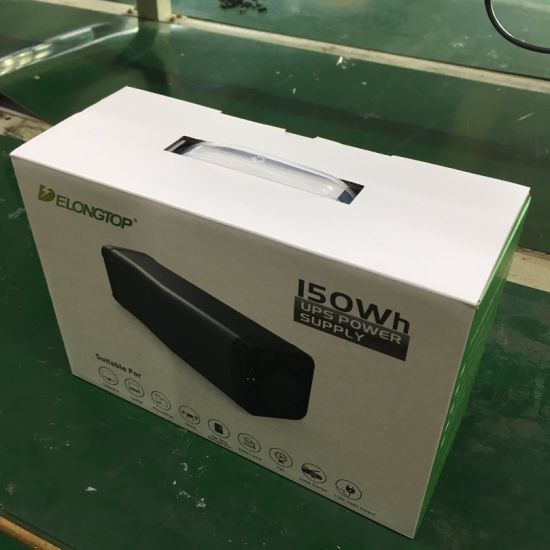 Salida de CA Cargador para computadora portátil Power Bank 150wh Batería de litio externa