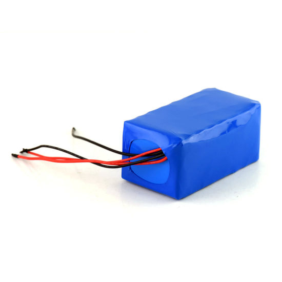 Paquete de batería de litio de 22.2V 6000mAh 6s2p 18650 con conector para luz LED