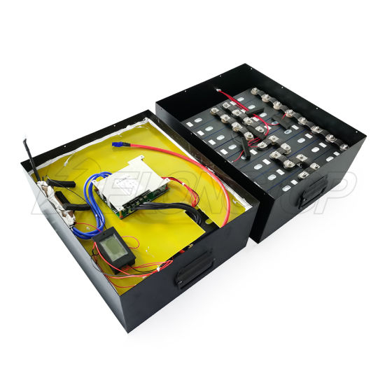 Batería de litio recargable prismática LiFePO4 24V 200ah para EV Agv Solar