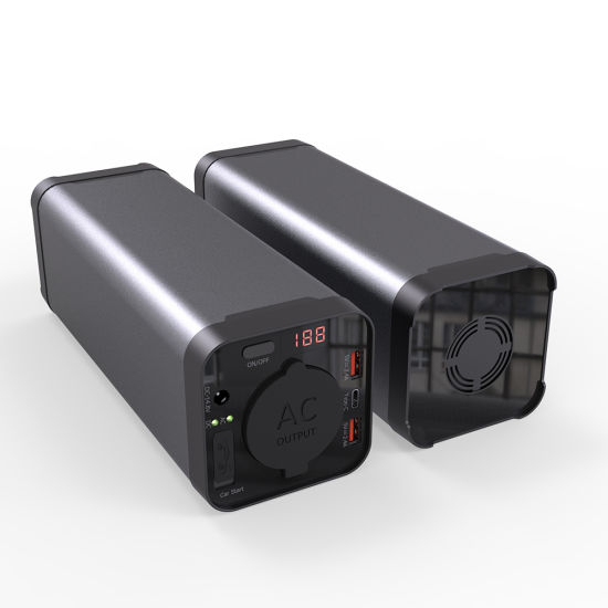 Cargador portátil AC Power Bank 40000mAh al aire libre con enchufe de pared
