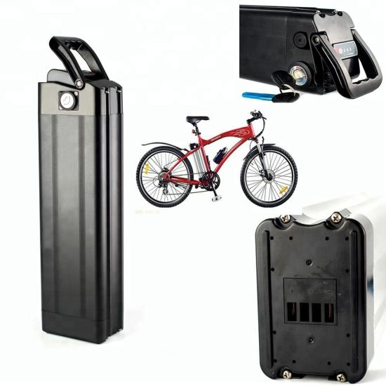 Batería recargable Silver Fish 18650 de litio 12ah 36V 48V 500W 1000W Ebike