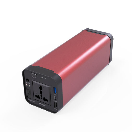 Banco del poder de la CA de la batería de iones de litio de 220V / 110V 40000mAh para el deporte al aire libre