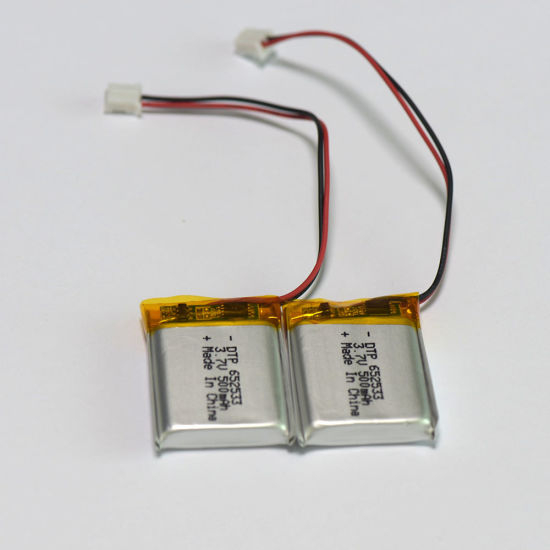 Batería recargable de polímero de litio 3.7V 500mAh La mejor batería para teléfono celular fabricada en China