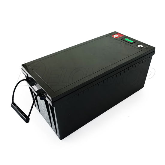 12V 100ah 200ah litio LiFePO4 batería de litio recargable LiFePO4 fuente de alimentación del banco