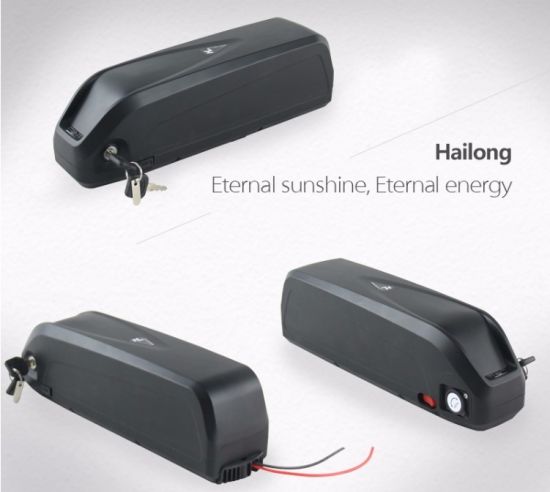 Batería de iones de litio de la bici eléctrica de 48V Samsung 17.5ah Hailong