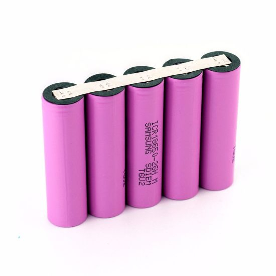 Paquete de batería de la célula de batería de iones de litio 18650 para juguetes de productos digitales