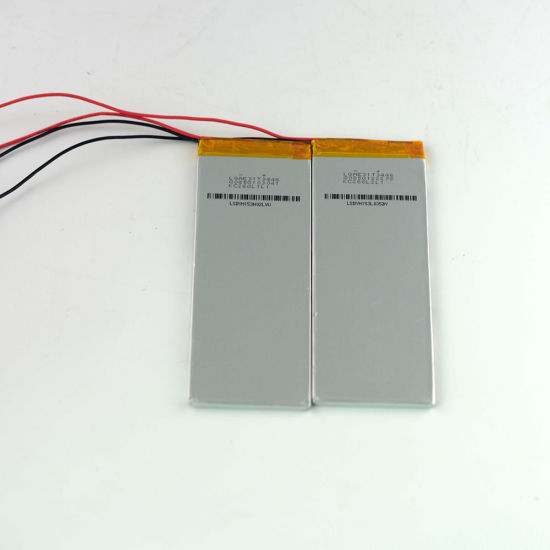 3.7V 3100mAh Batería de polímero de litio de tamaño pequeño 3548135 para luz infrarroja