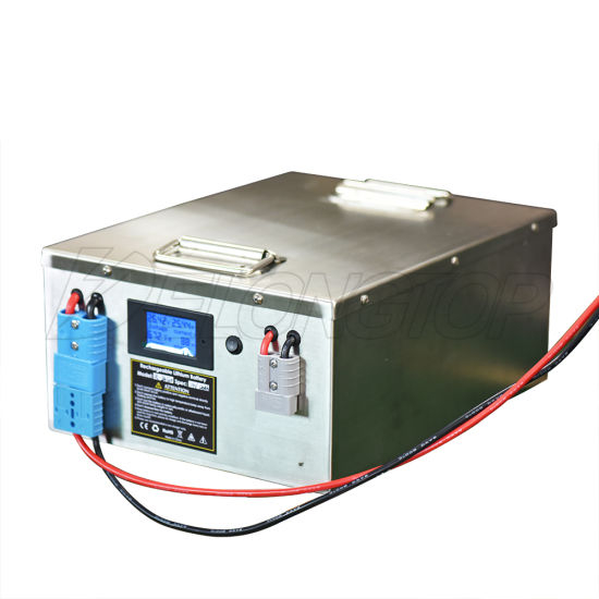 Batería recargable de litio LiFePO4 48V 100ah Lpf Batería BMS para 5kw fuera de la red del sistema solar