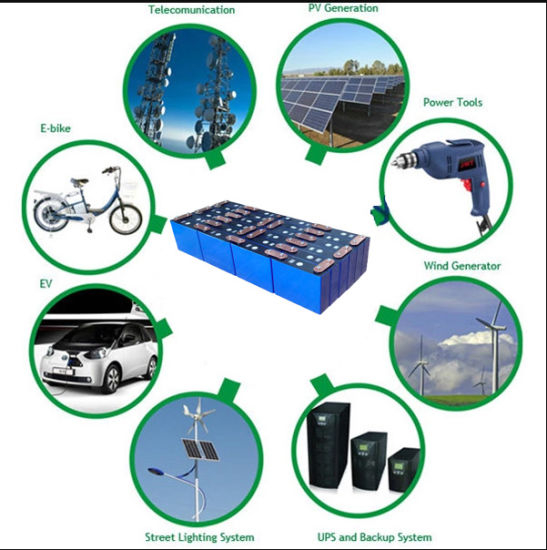 Fosfato de hierro y litio 12V 100ah LiFePO4 Batería para motor de CC / energía solar