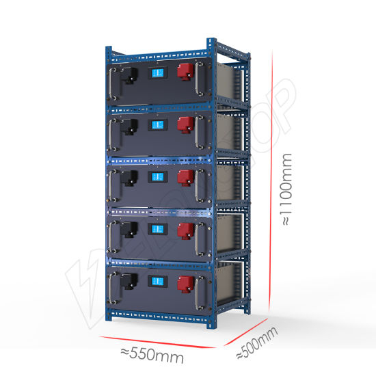 Paquete de batería de iones de litio de 48V 100ah con batería BMS LiFePO4 para almacenamiento de energía del sistema solar