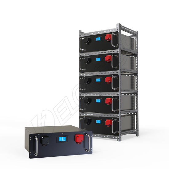 Batería de litio LiFePO4 48V 100ah para almacenamiento solar doméstico con RS485 (se puede conectar en paralelo)