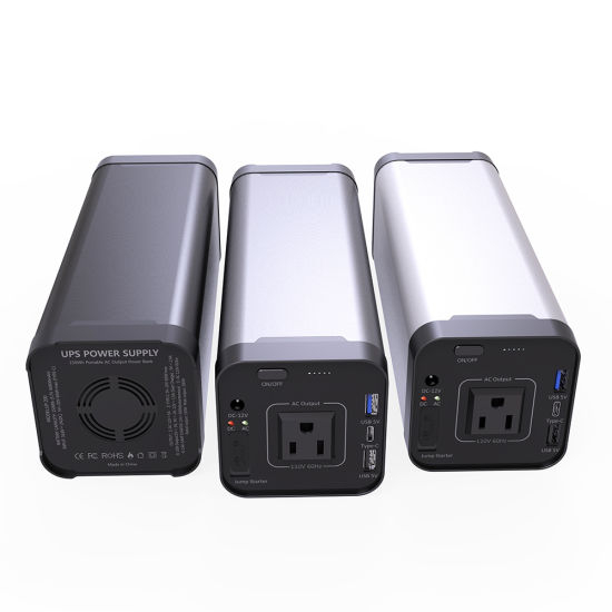 Banco de encargo de la central eléctrica del Portable 220V 110V de las computadoras portátiles del viaje del logotipo 150wh 3.7V 40800mAh