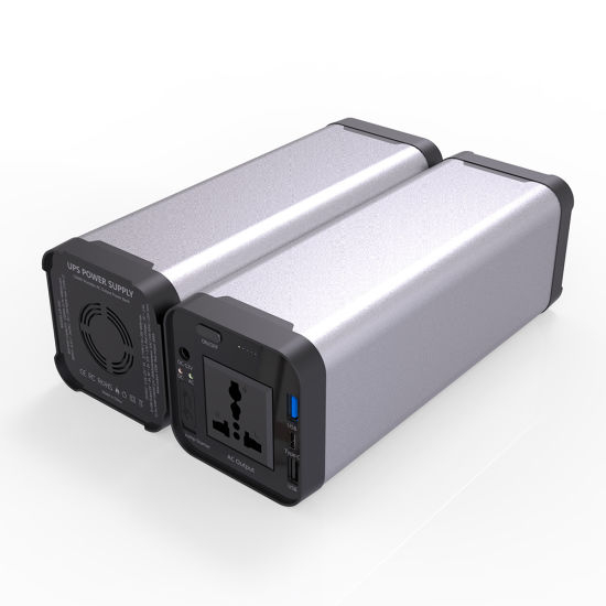 220V AC 200W Peak Car Jump Starter Mini UPS portátil Batería de respaldo 40ah Power Bank