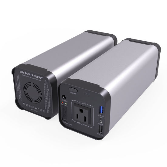 Us Amazon Ebay Portable AC 110V Output Power Bank 40ah Capacidad Mini Power Bank para uso en exteriores