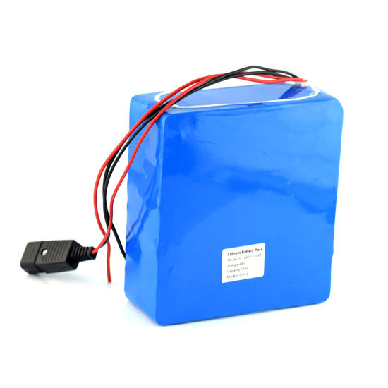Paquete de batería de vehículo eléctrico personalizado 48V 15ah 750W