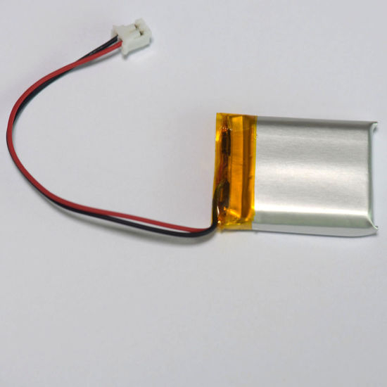 Batería recargable del polímero de la célula de batería de Lipo 500mAh 3.7V con el PCM 652533