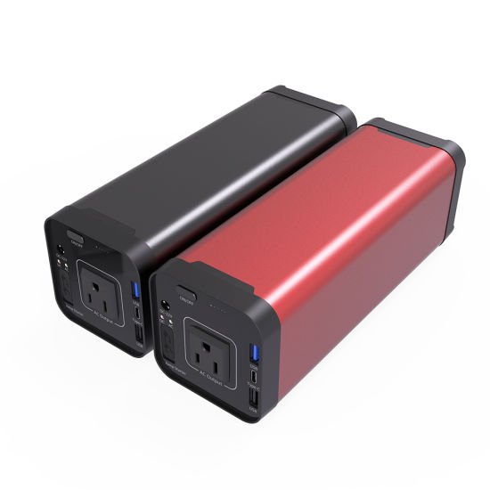 Banco de batería de 40800 mAh con salida Enchufe de alimentación de CA portátil Banco de energía portátil Banco de energía universal Cargador de viaje