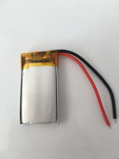 Pequeña celda de batería de polímero de litio de 3.7V 65mAh con BMS