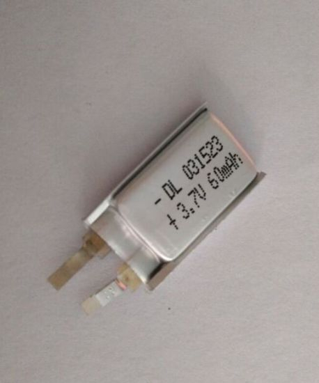 Celda de batería de polímero de litio de 3,7 V de 3 mm de espesor para Bluetooth