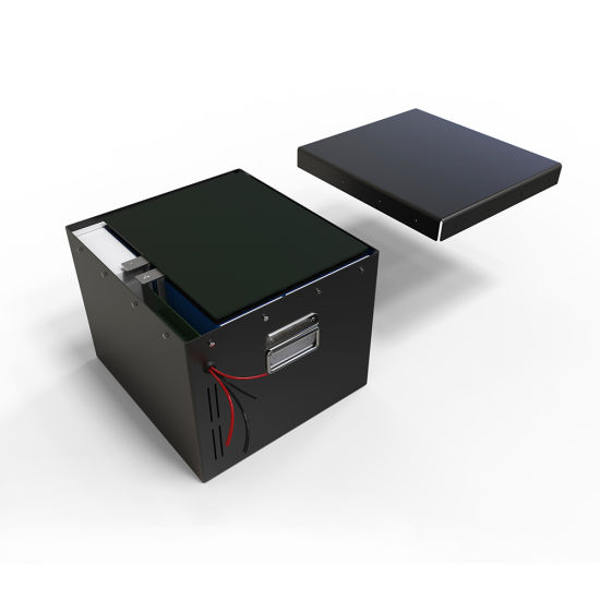 Paquete de batería de carretilla elevadora de coche de golf eléctrico personalizado OEM 72V 100ah Almacenamiento de batería de iones de litio LiFePO4 con BMS