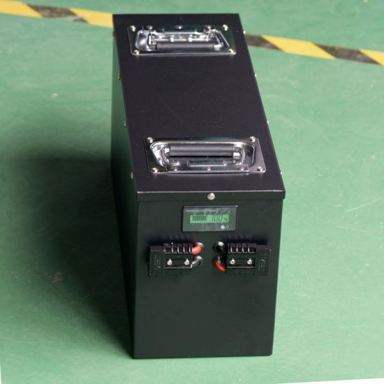 Batería de litio LiFePO4 48V 50ah para cortacésped con BMS