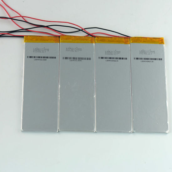 3.7V 3100mAh Batería de polímero de litio de tamaño pequeño 3548135 para luz infrarroja